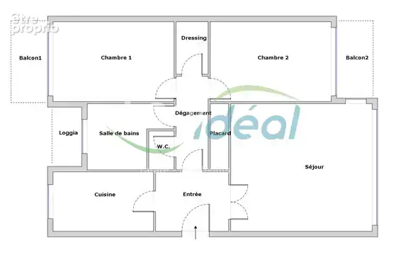 Achat Appartement T3 75 m2 Villeurbanne Gratte-Ciel / Flachet - photo 9