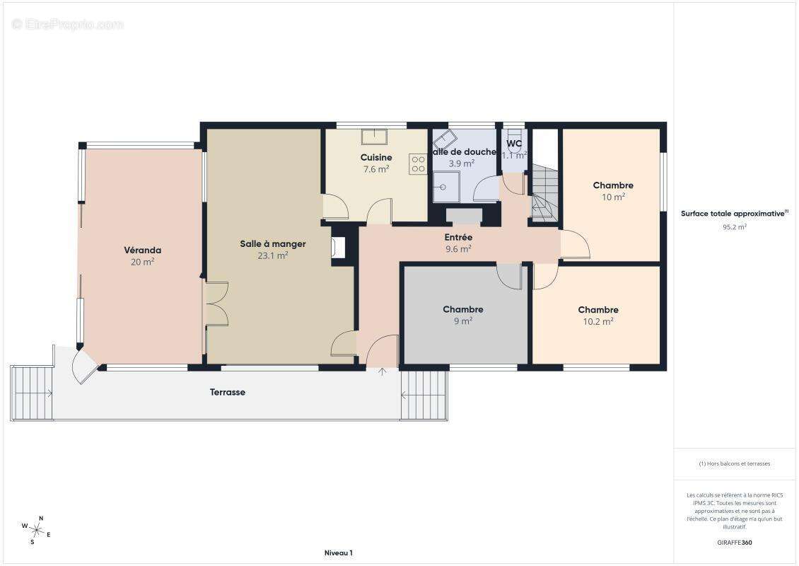 Maison 4 pièces 74 m² - photo 13