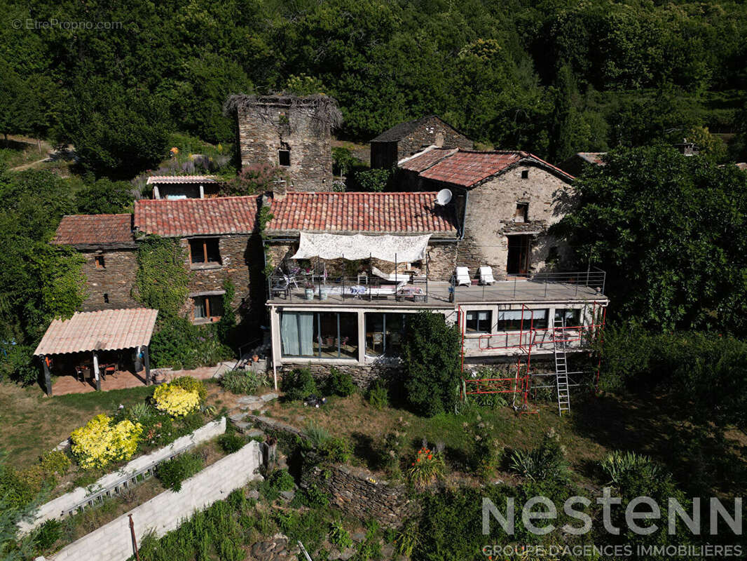 Maison de caractère à Saint-Martin-de-Boubaux ? 150 m², 1,8 ha, dépendance et vue sur les Cévennes - photo 3