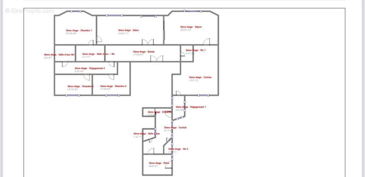 Appartement à PARIS-16E