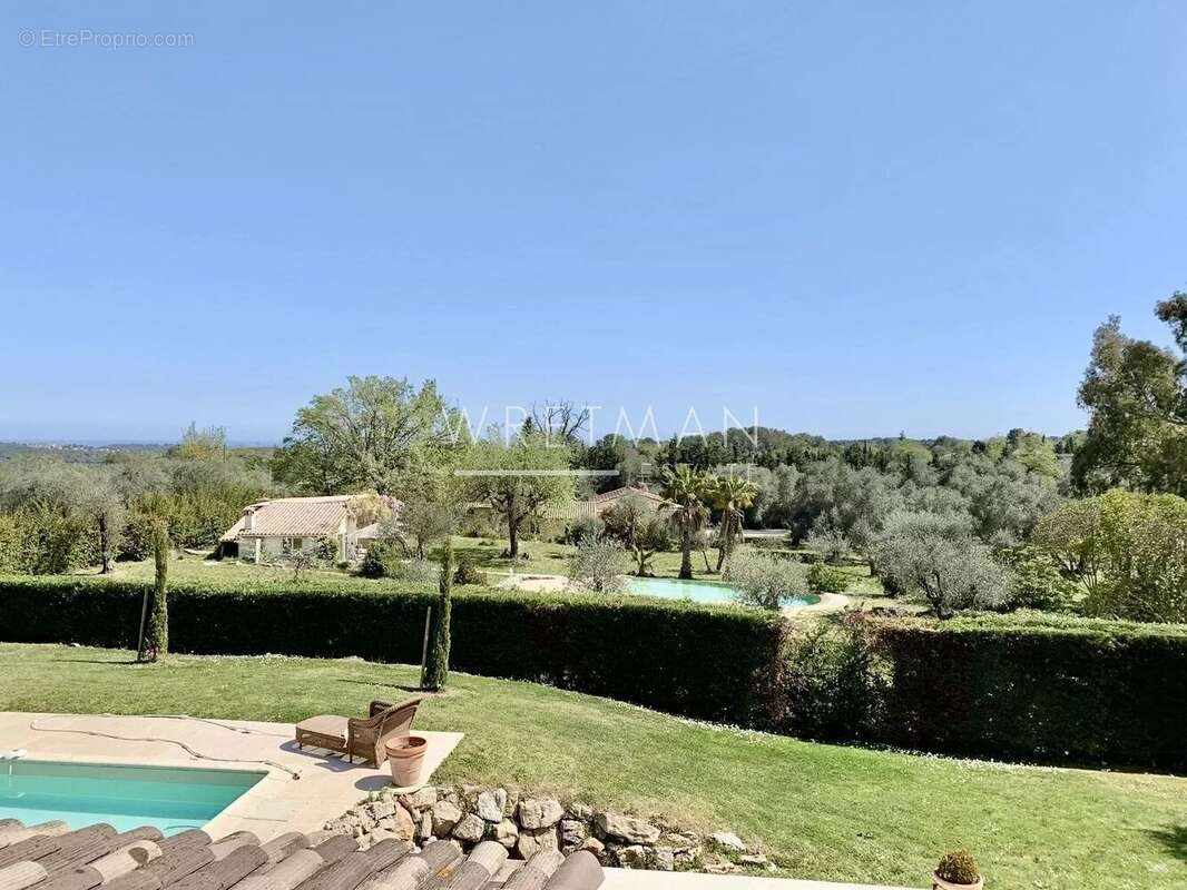 Maison avec vue panoramique et piscine - Opio - photo 19