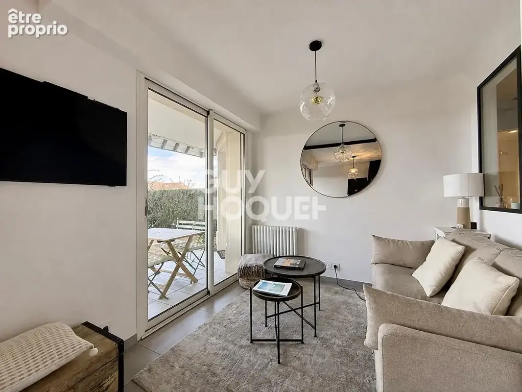 Tourgeville plage - appartement 2/3 pieces en rez de jardin face mer - photo 4
