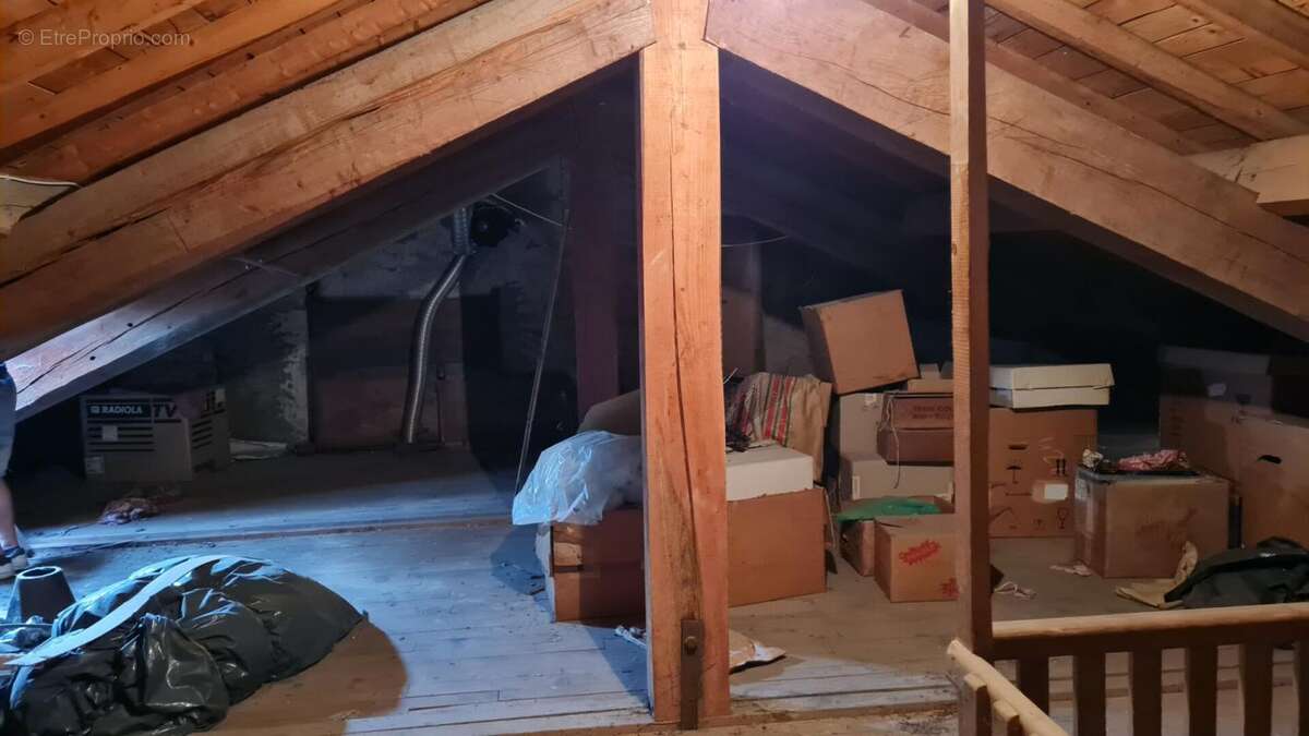 Saint Romain Lachalm 43620 Immeuble en pierre exposé Sud sur trois niveaux 5 logements, deux garages, cave - photo 15