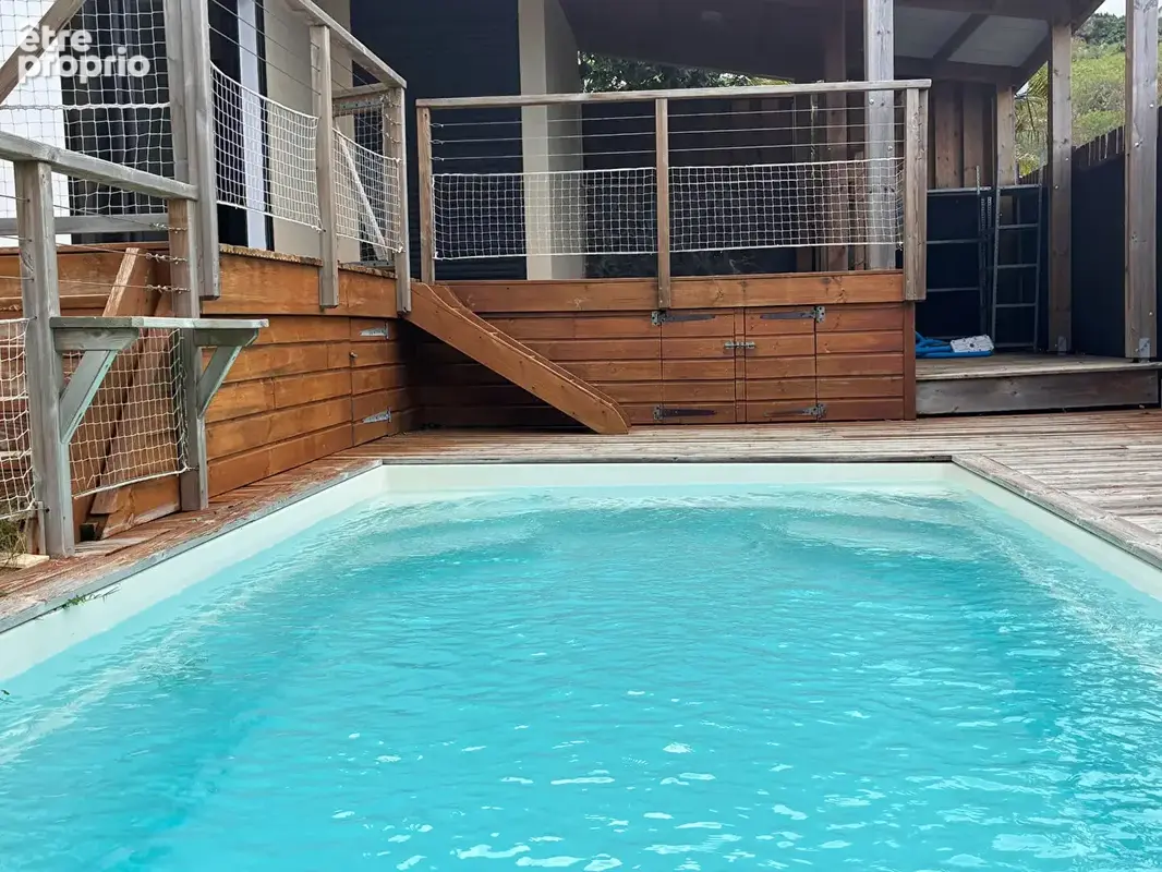 villa T5 avec piscine quartier grand fond à Saint-Leu - photo 10
