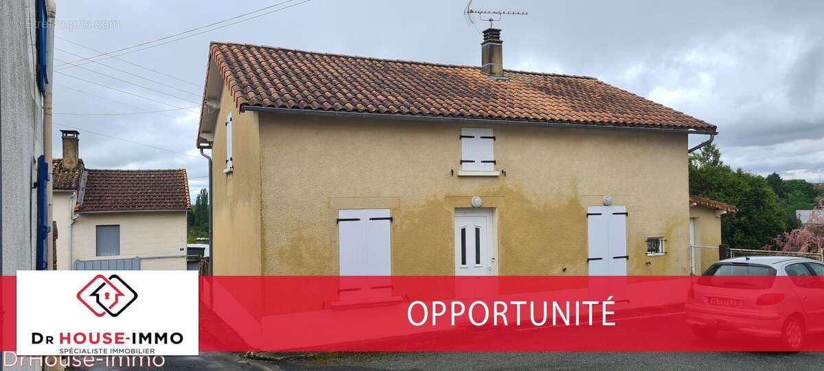 Maison à CHEF-BOUTONNE