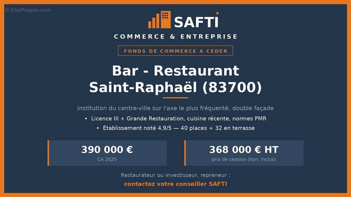 Photo 1 - Commerce à SAINT-RAPHAEL