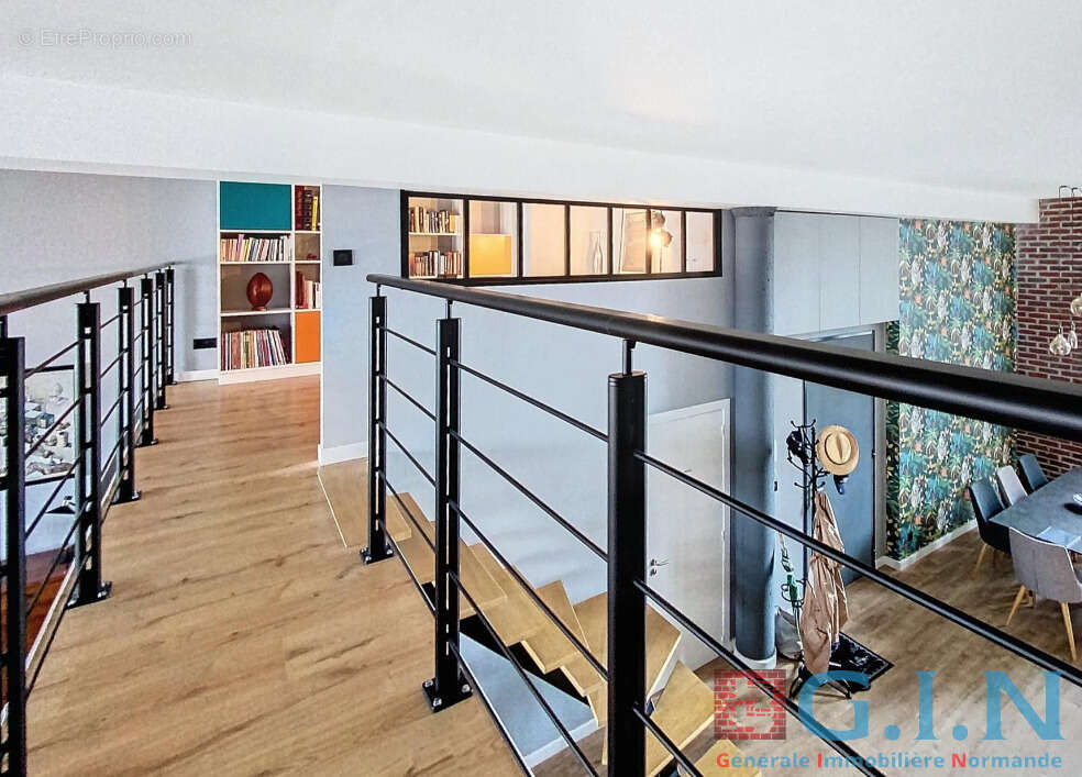 Rouen - appartement loft 156m2 / 3 chambres - photo 12