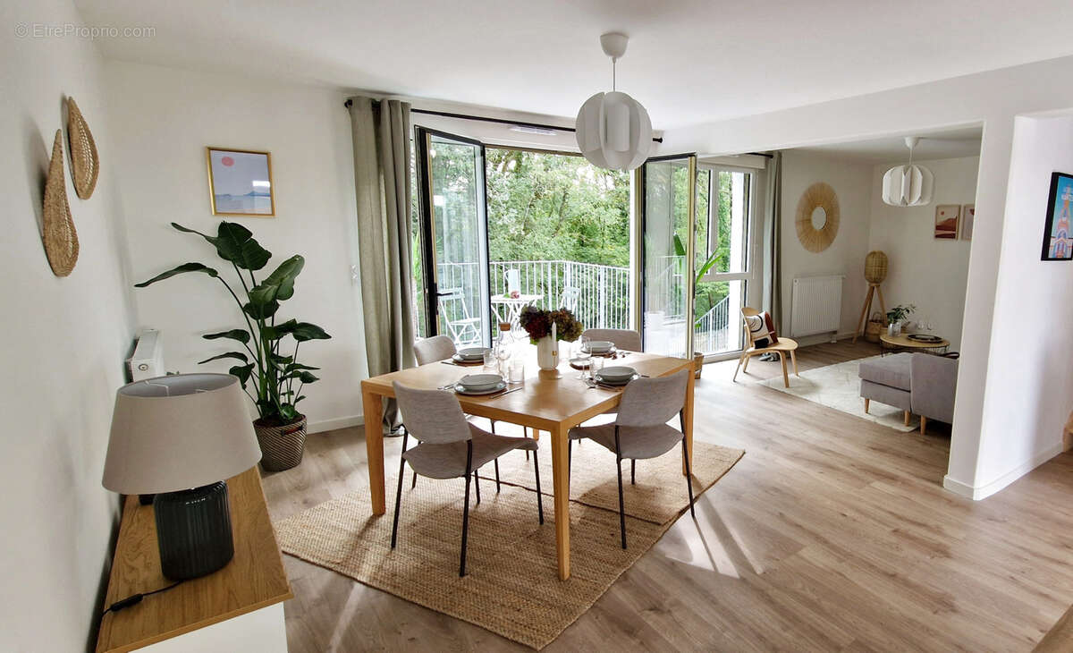 Saint herblain - chézine - maison neuve t4 en copropriété avec jardin privatif - photo 4