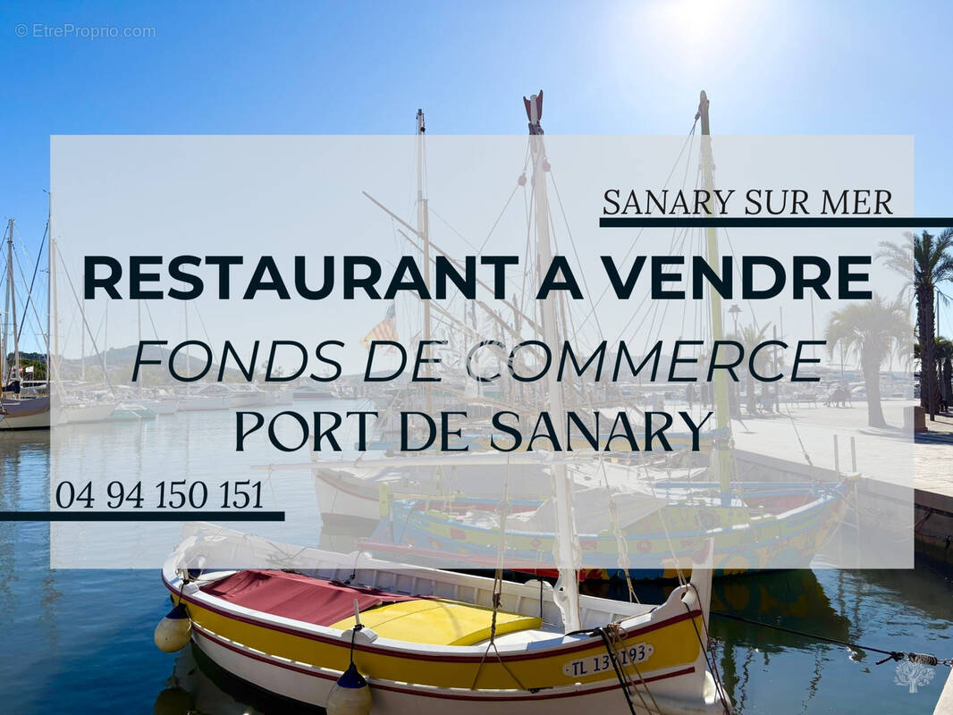 Commerce à SANARY-SUR-MER