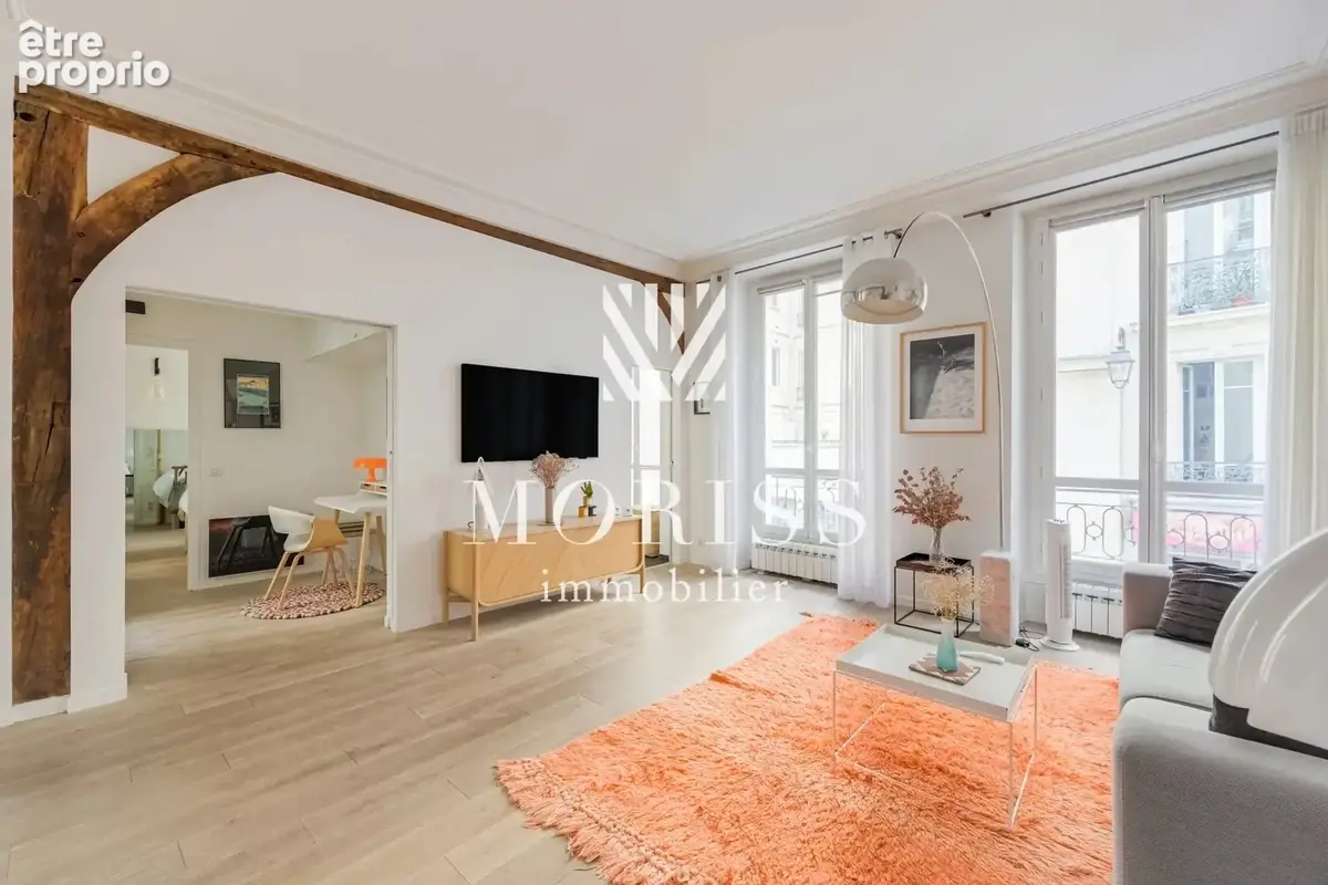 Appartement 2/3 pièces-72m2-terrasse-paris 3 - photo 4