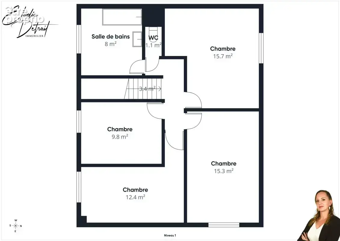 Maison 6 pièces 124 m² à vendre à Le Mans (72000) - photo 21