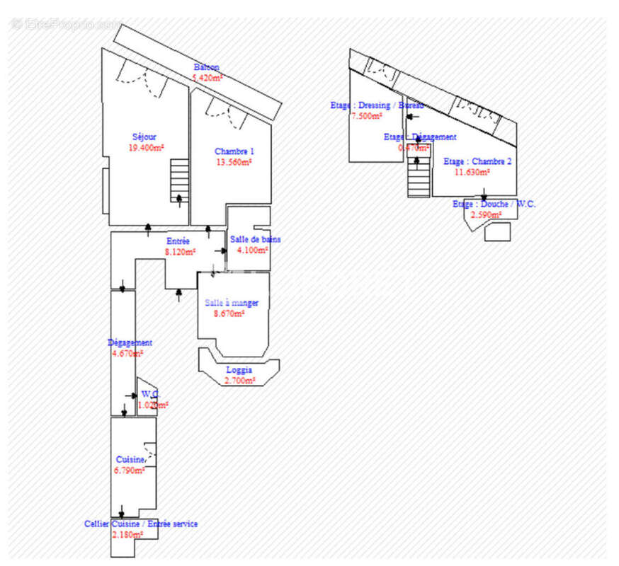 Appartement à PARIS-17E