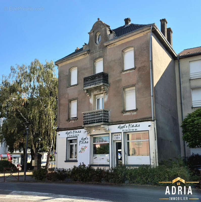 2 appartements et 1 local commercial loués