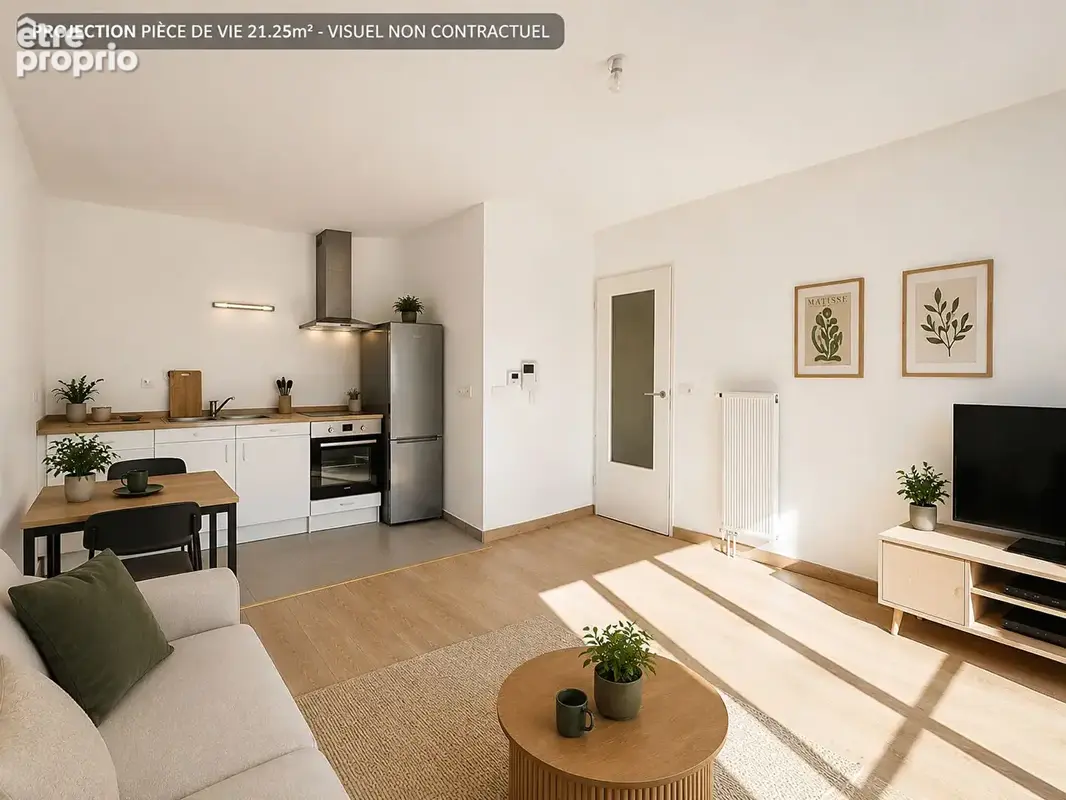 Appartement T2 secteur La Rhonelle - photo 2