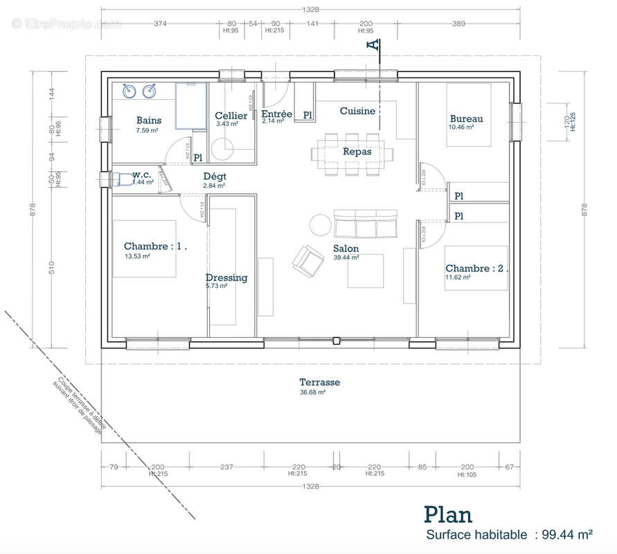 Maison plain-pied f4 99 m2 de 2023 - photo 18
