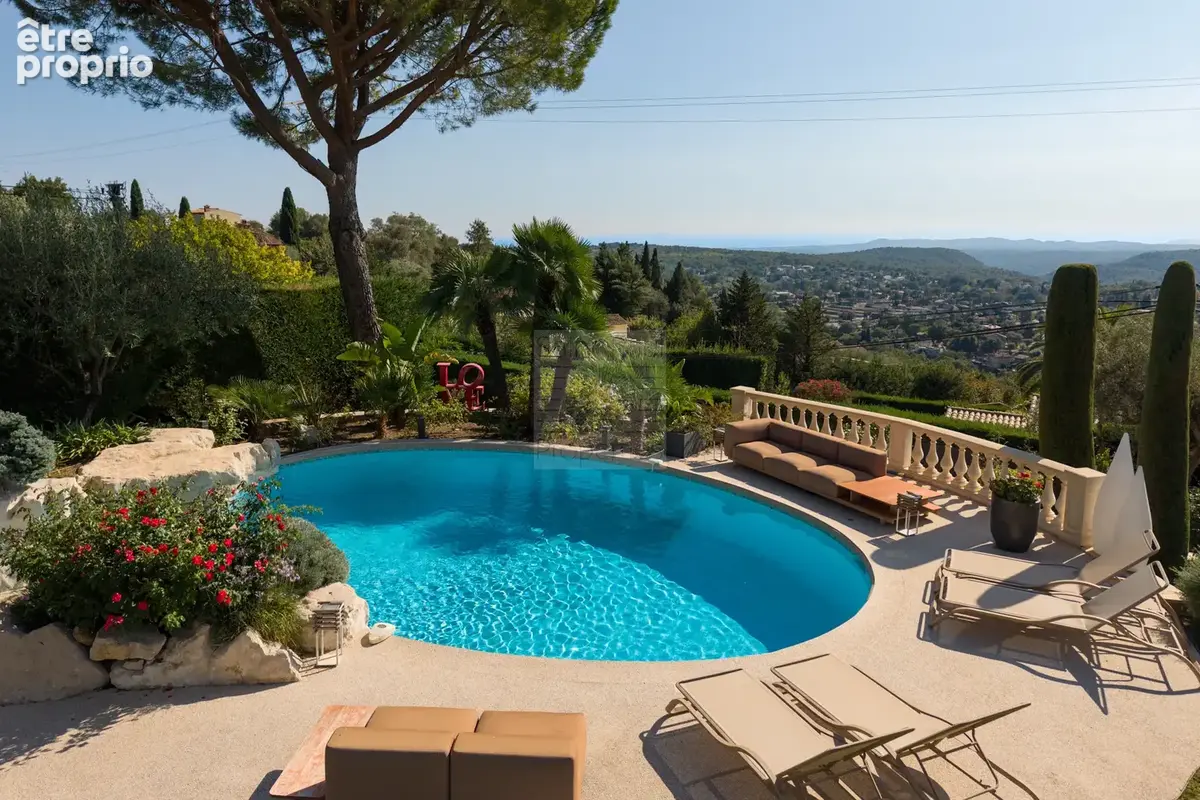 Vence - villa  310m2 - vue mer et collines - photo 3