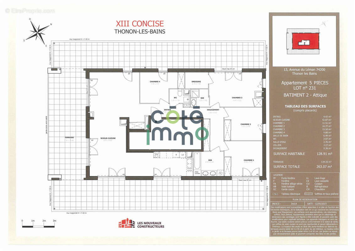 Appartement à THONON-LES-BAINS