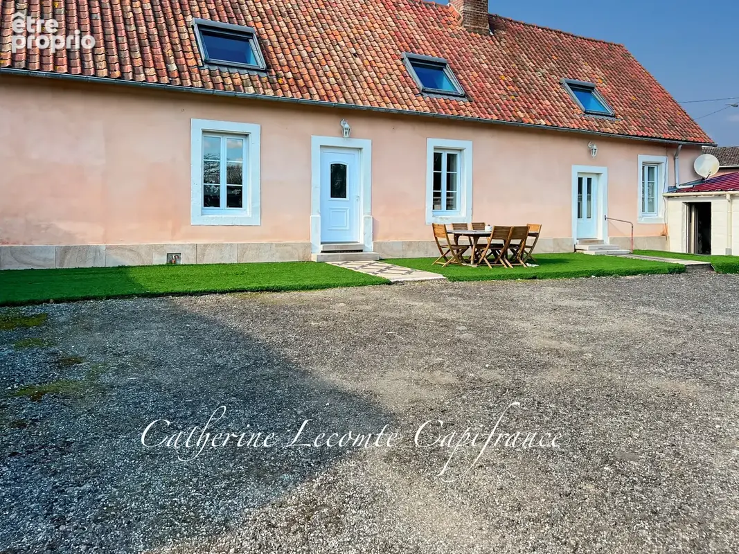 Wirwignes - corps de ferme rénové - 152 m2  - 8 pièces  - dépendances -  1,6 hectares - photo 3
