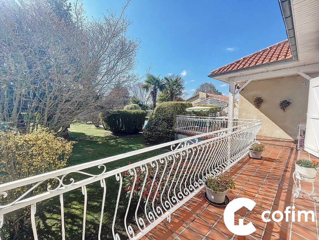 terrasse SUD  - Maison à BORDERES-SUR-L&#039;ECHEZ