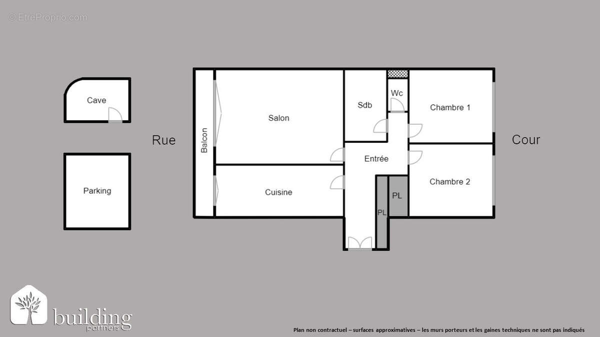 Appartement à PARIS-17E