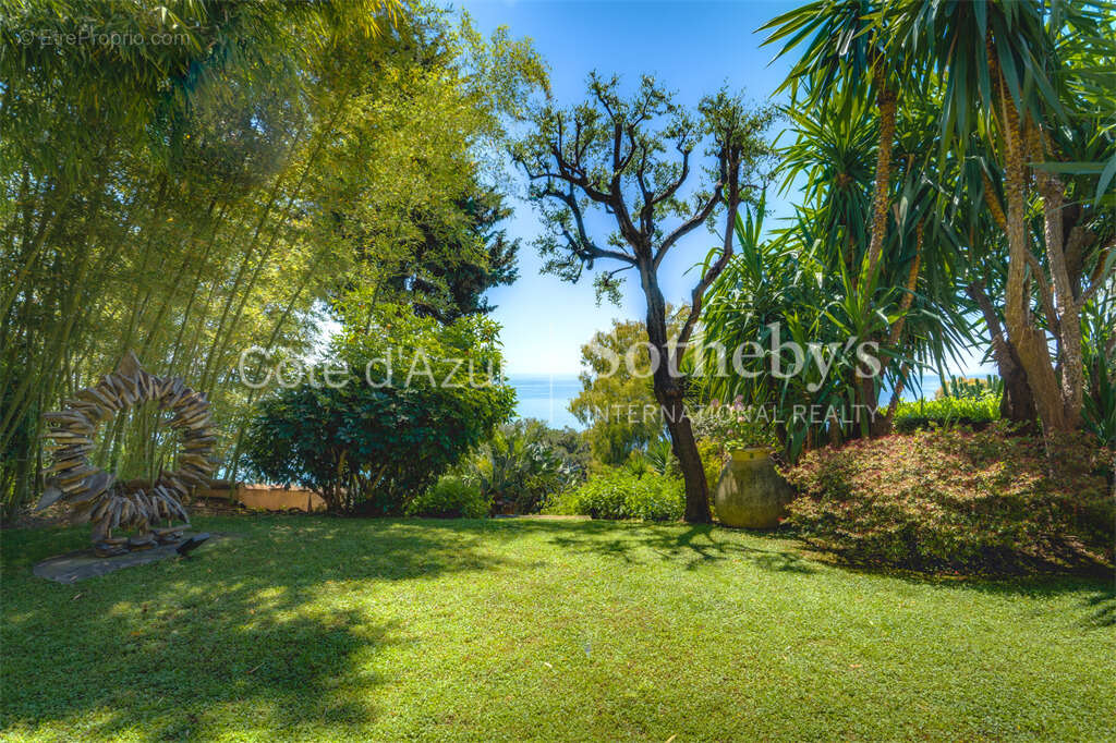 Villa historique, vue panoramique Monaco, jardin luxuriant à Roquebrune-Cap-Martin - photo 19