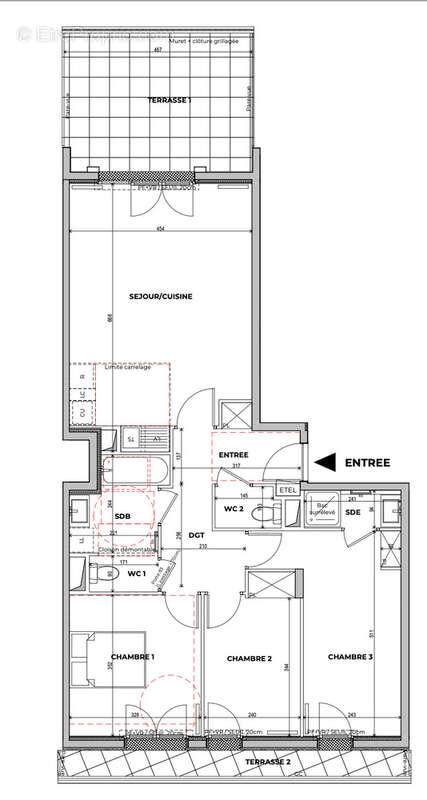 Appartement à COLOMBES