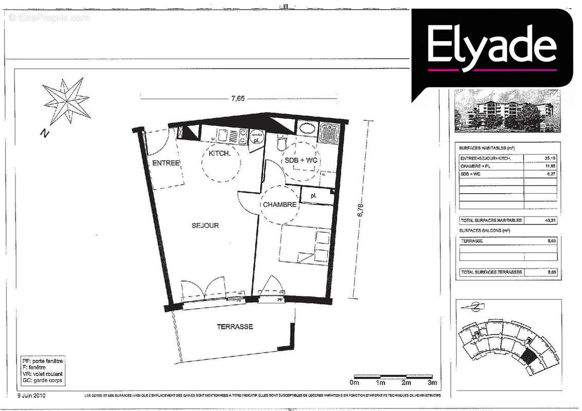 Appartement à BAYONNE