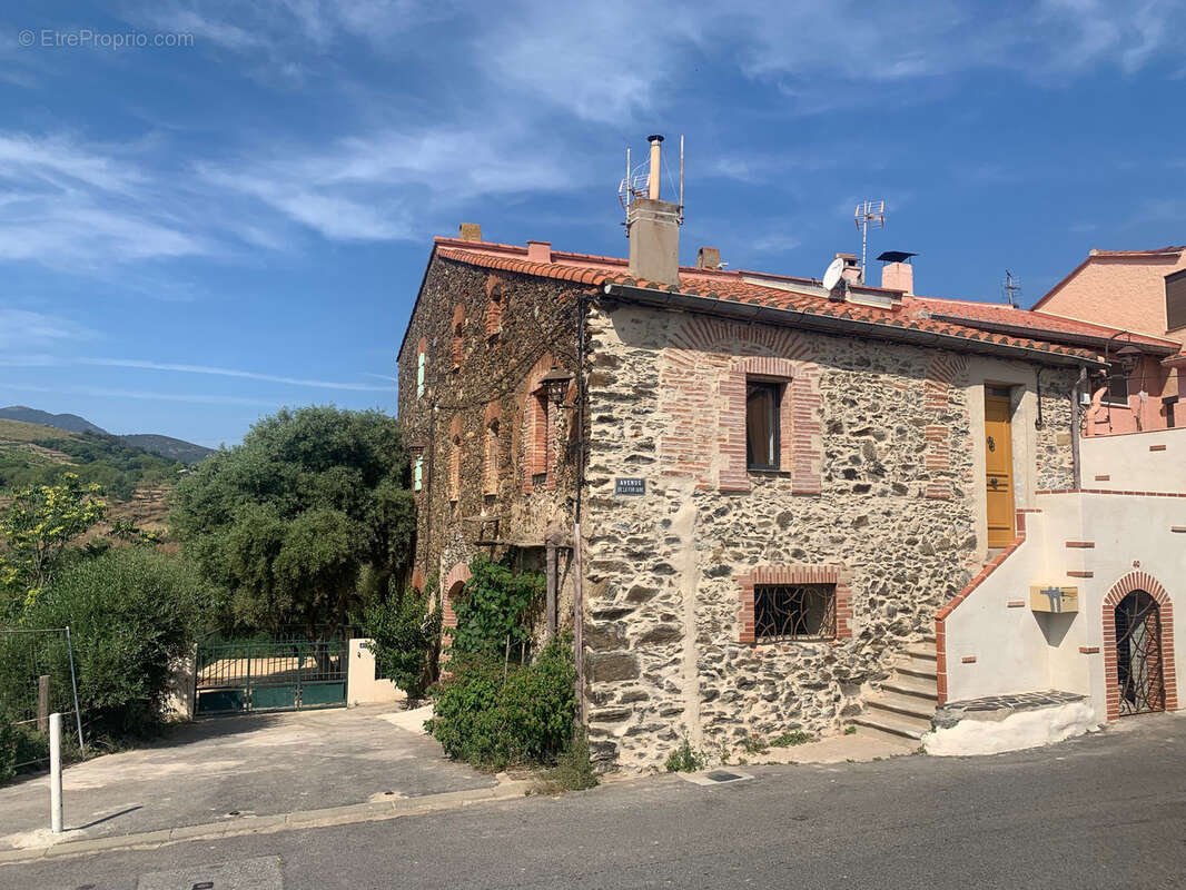 Maison à BANYULS-SUR-MER