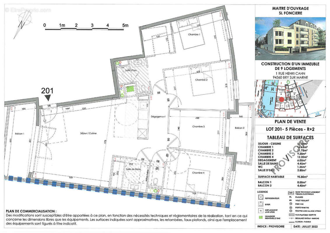 Appartement à BRY-SUR-MARNE