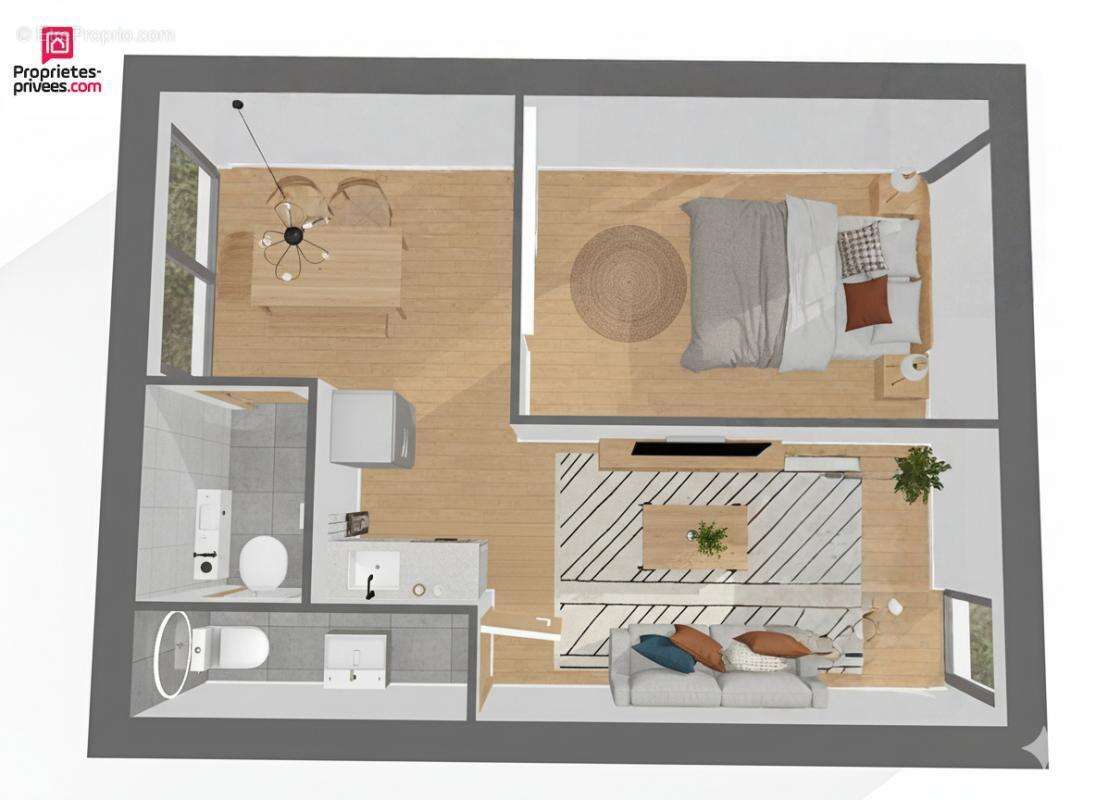 Appartement à LA TRINITE