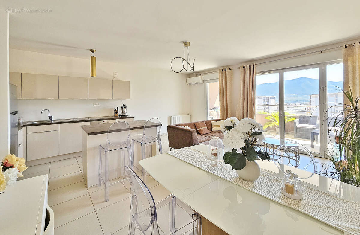 Proche ajaccio t2 récent 48m2 - photo 2