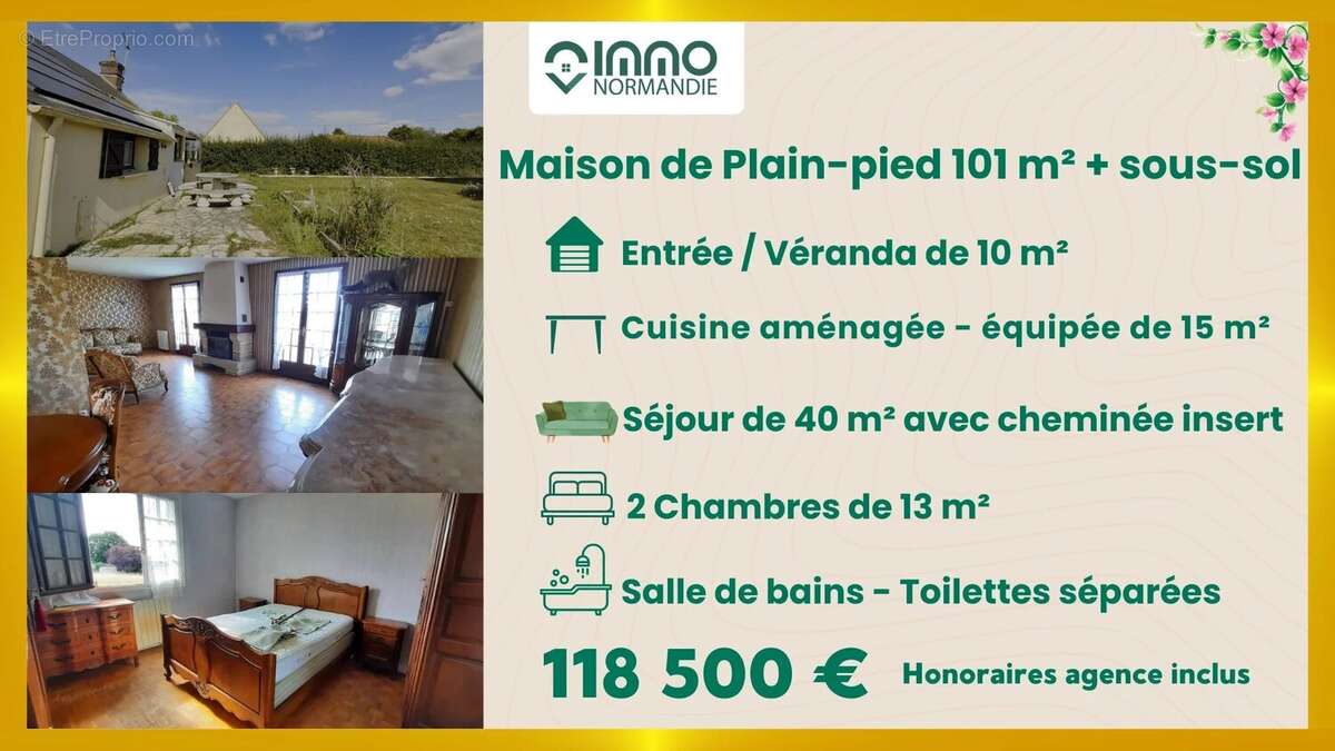 Maison à LA BARRE-EN-OUCHE