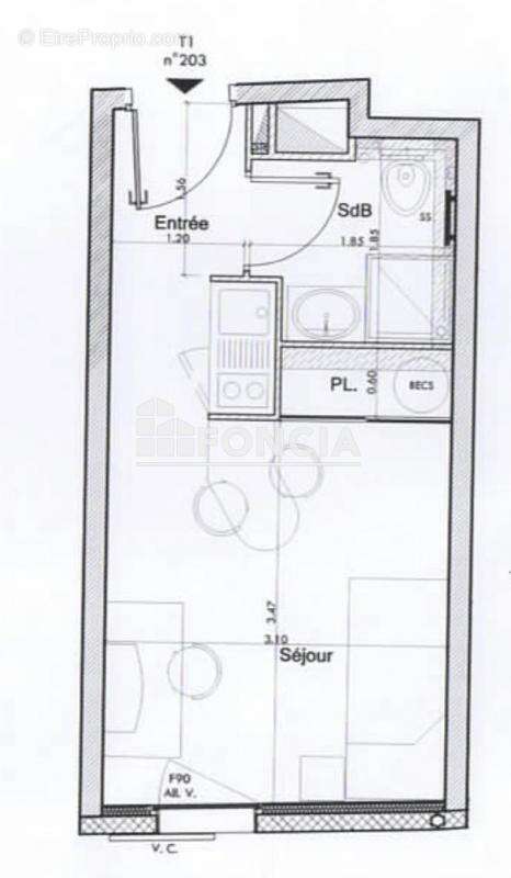 Appartement à VILLEURBANNE