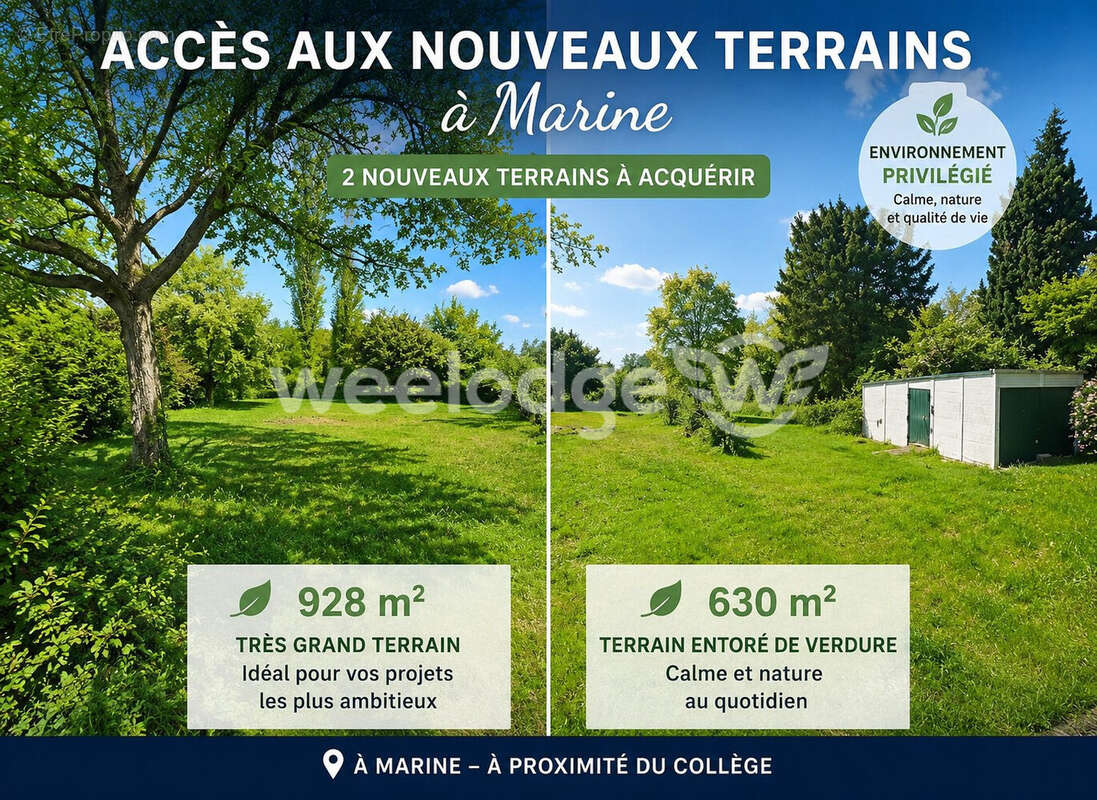 Terrain à MARINES