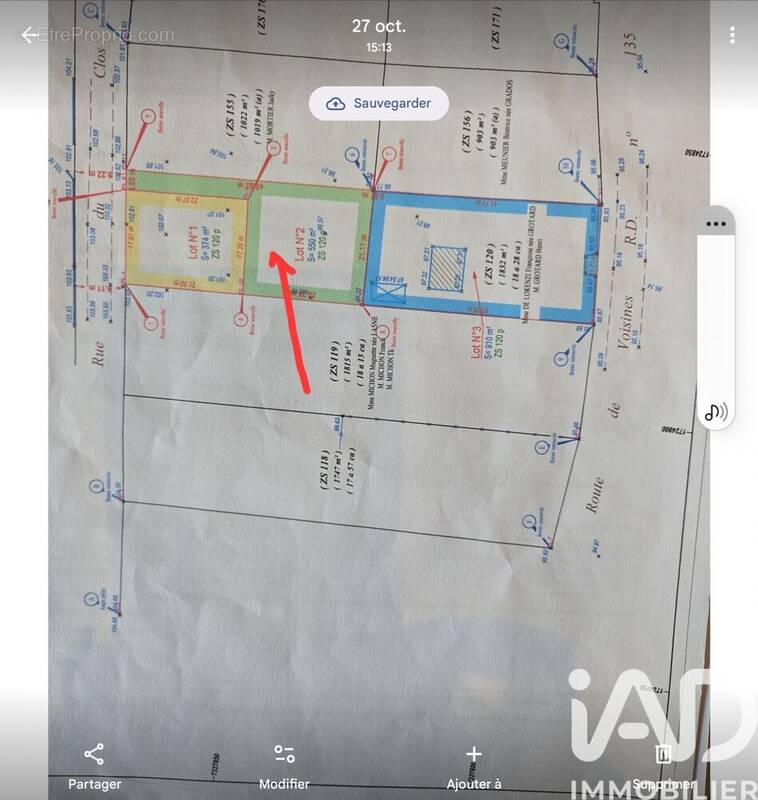 Photo 1 - Terrain à SOUCY