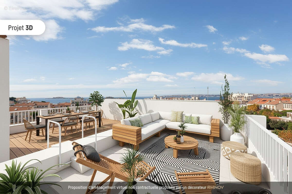 Appartement à MARSEILLE-7E