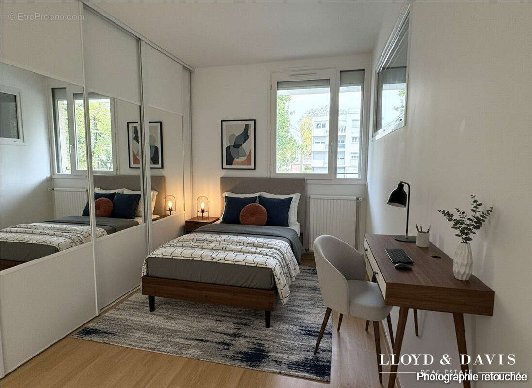 Chambre2_Suggestion d'aménagement - Appartement à SOISY-SUR-SEINE