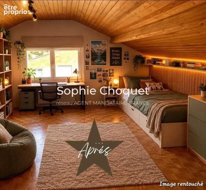 Sebourg – pavillon individuel en semi-plain-pied rénové de 155 m²  5 chambres  grand terrain constructible - photo 12
