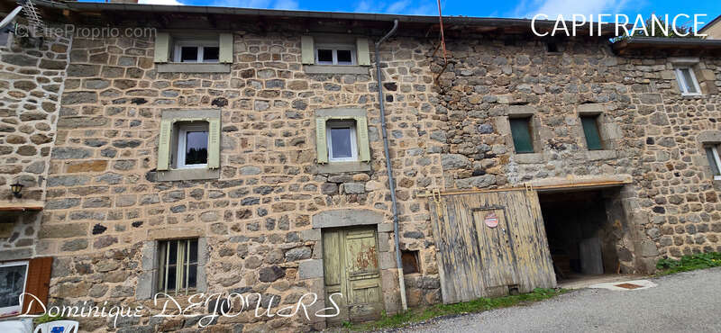 En Ardèche, dans la belle vallée de la Glueyre, Grande maison de village à Marcols Les Eaux avec une dépendance à rénover, un gr - photo 37