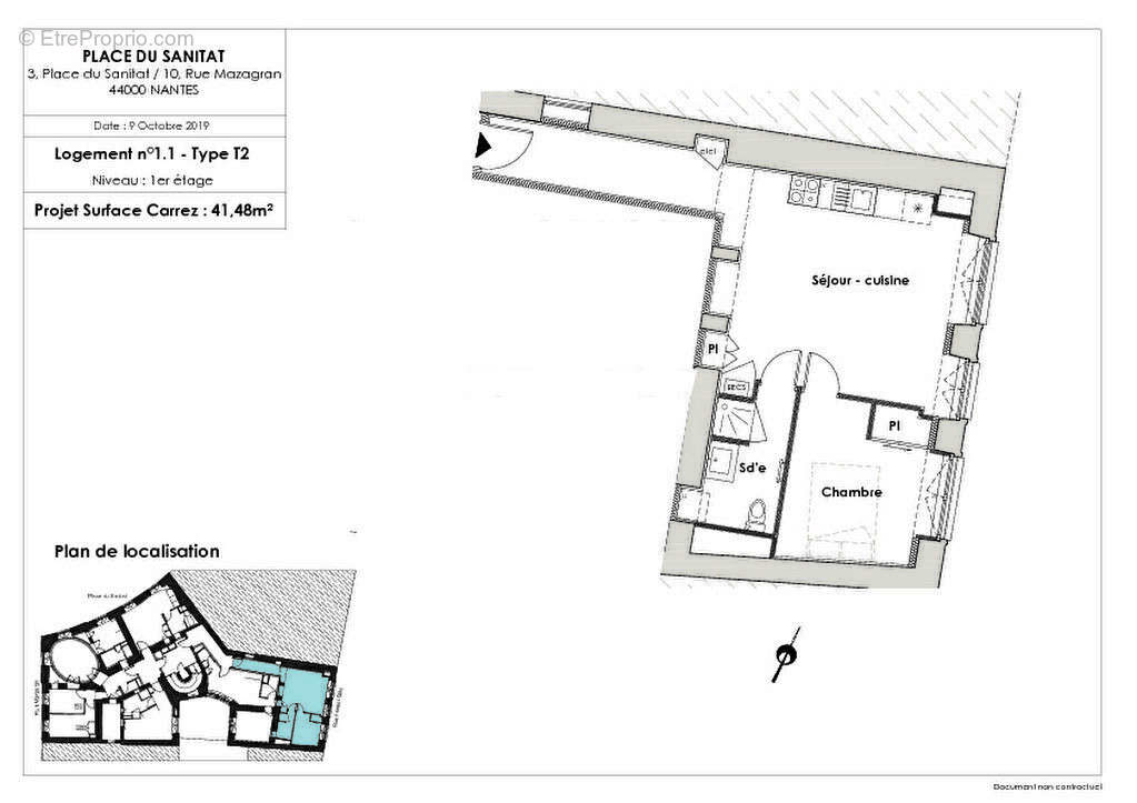 Appartement à NANTES