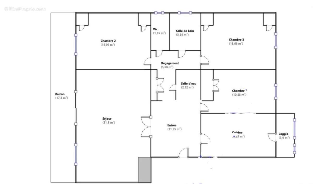 Appartement à LA MULATIERE