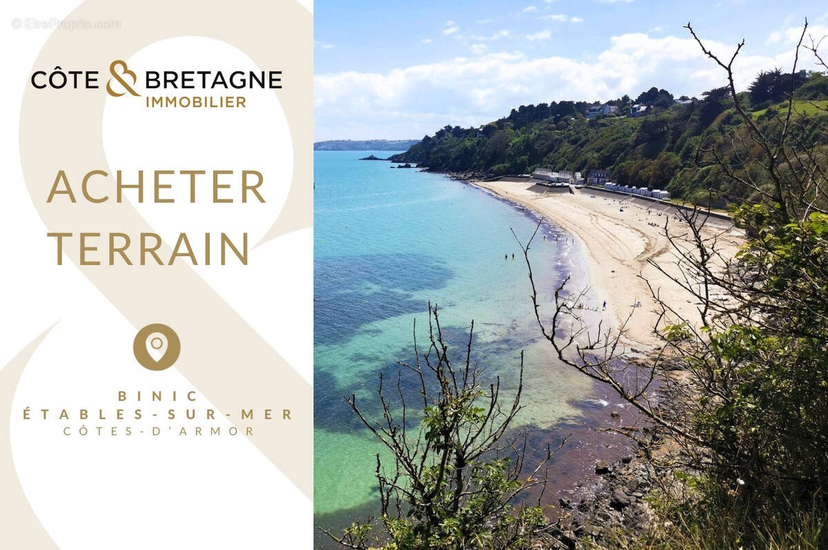 Terrain à ETABLES-SUR-MER