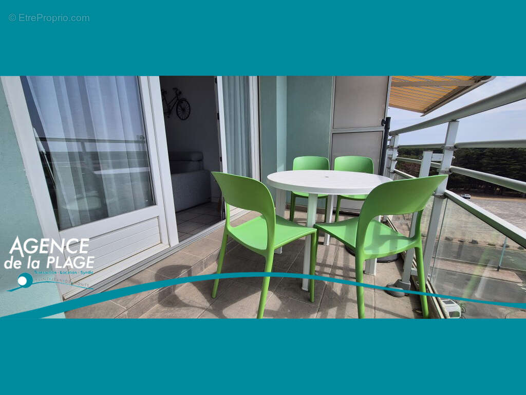 Appartement à vendre à Saint Jean De Monts - studio alcôve vue mer - photo 8
