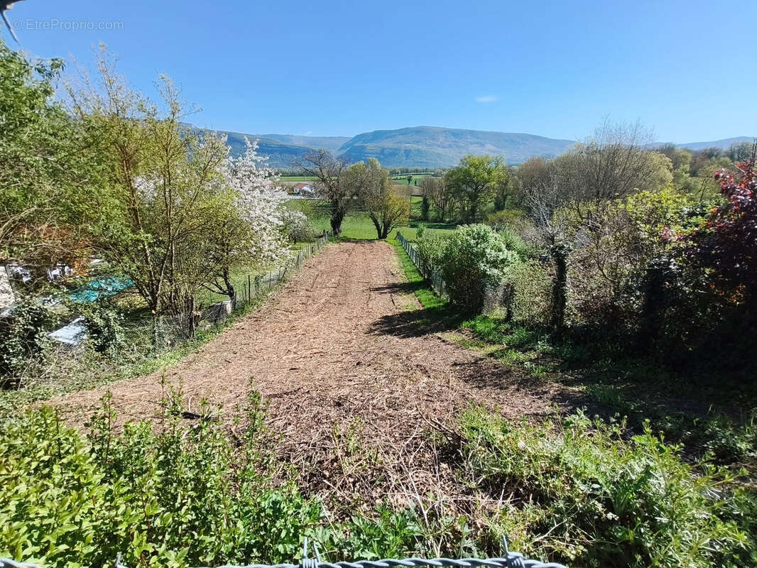 Terrain à BOUVESSE-QUIRIEU