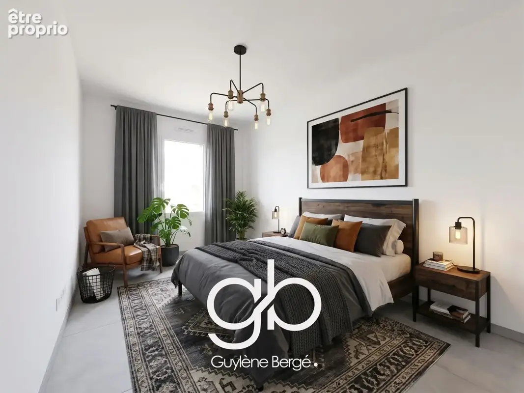 Appartement T3 de 65.8m2 avec Jardin Privatif de 42 m2 - Saint-Clément-de-Rivière - photo 5