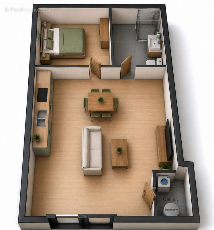 Appartement à BOURGOIN-JALLIEU
