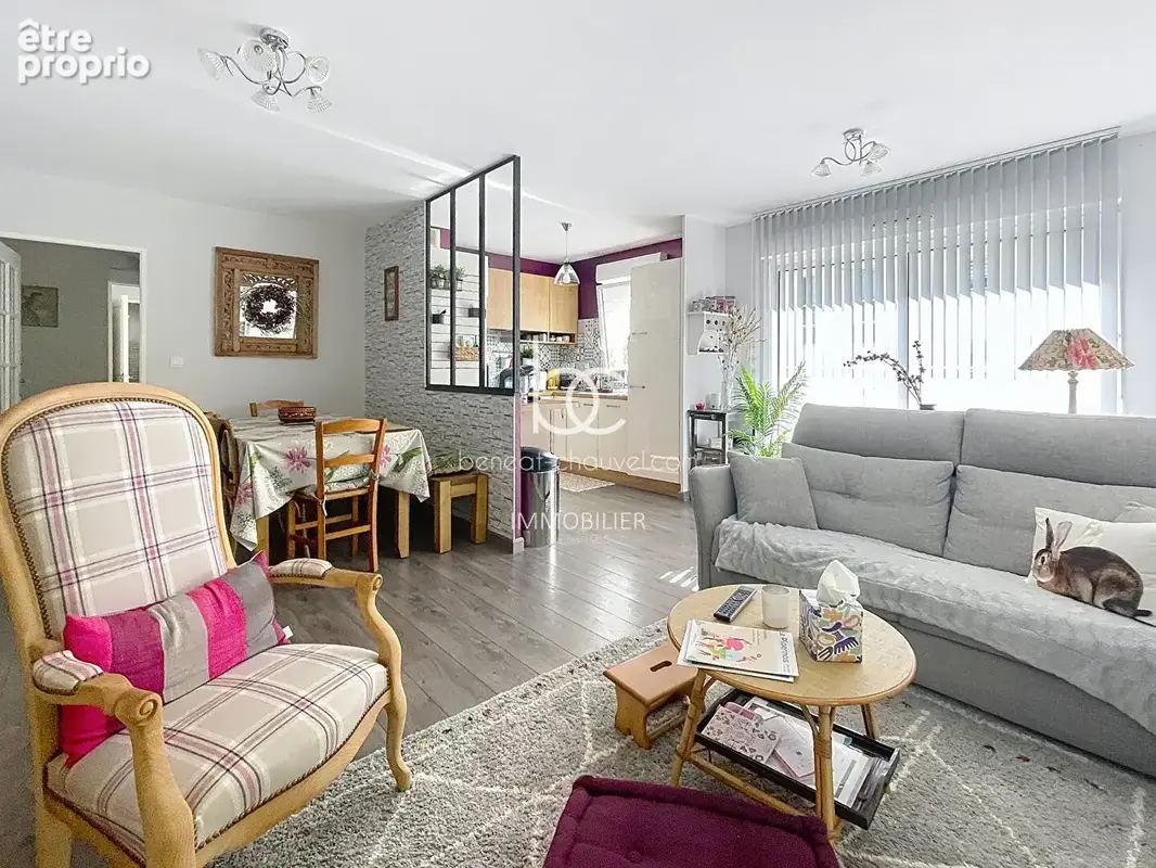 Ploeren - Coté Vannes - Superbe Appartement T3 de 68.61 m² en Rez-de-Jardin avec Terrasses et Jardin - photo 3