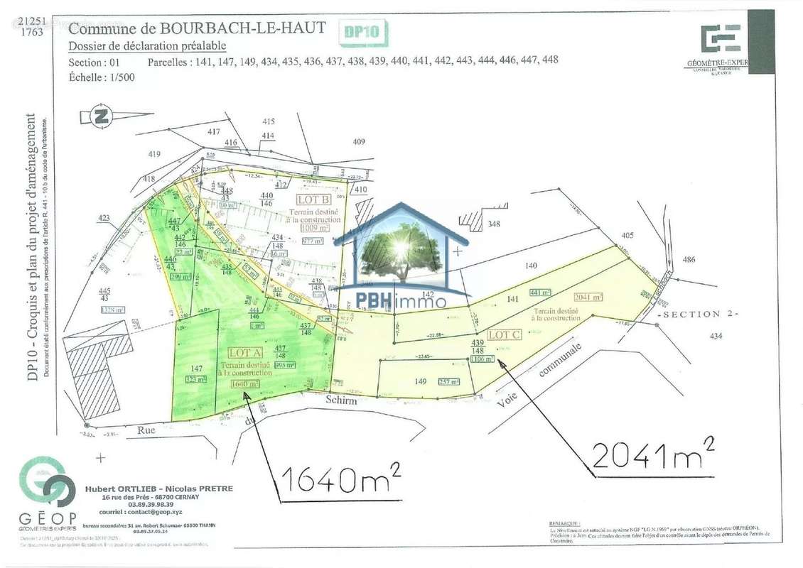 Terrain à BOURBACH-LE-HAUT