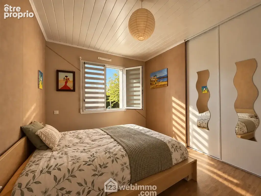 L'espace nuit comprend 3 belles chambres,