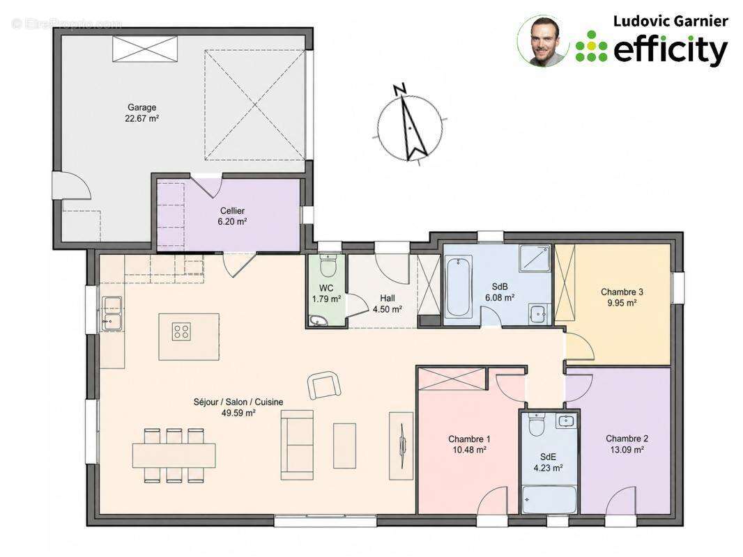 Maison 105 m² à Le Neufbourg  - photo 20
